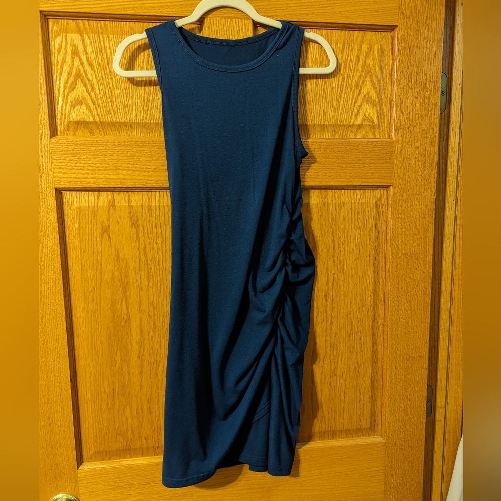 Navy blue dress